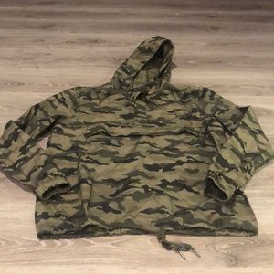 Mens Divided pull over jacket